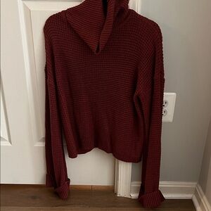 Women's Burgundy Sweater